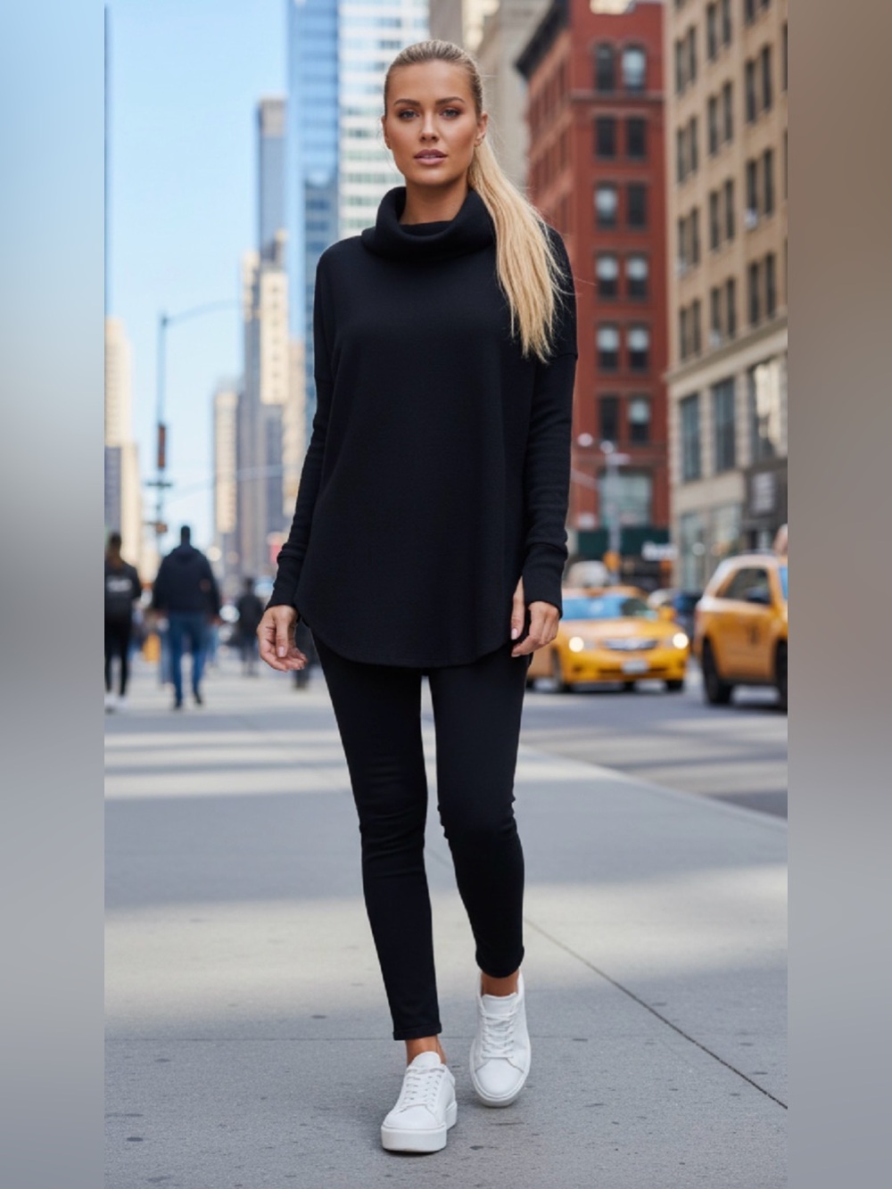 Aritzia TNA Thermal Cowlneck